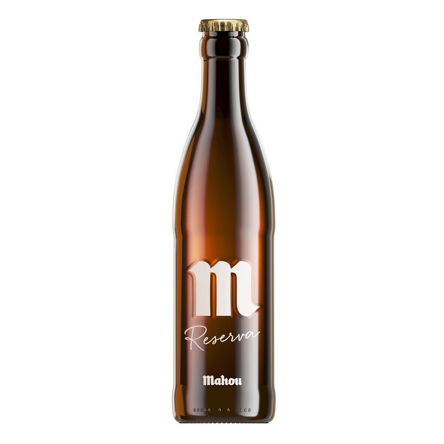 Cerveza MAHOU Reserva botella 33 cl