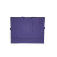 Carpeta cartón folio con gomas y solapas