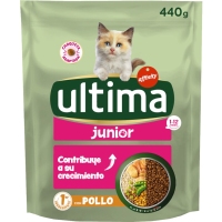 Alimento gato ULTIMA junior pollo 440 g