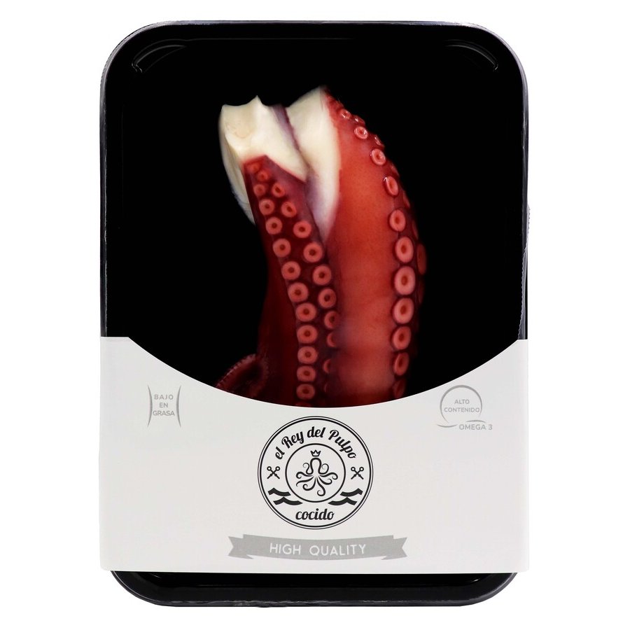 Patas pulpo cocido bandeja 300 g