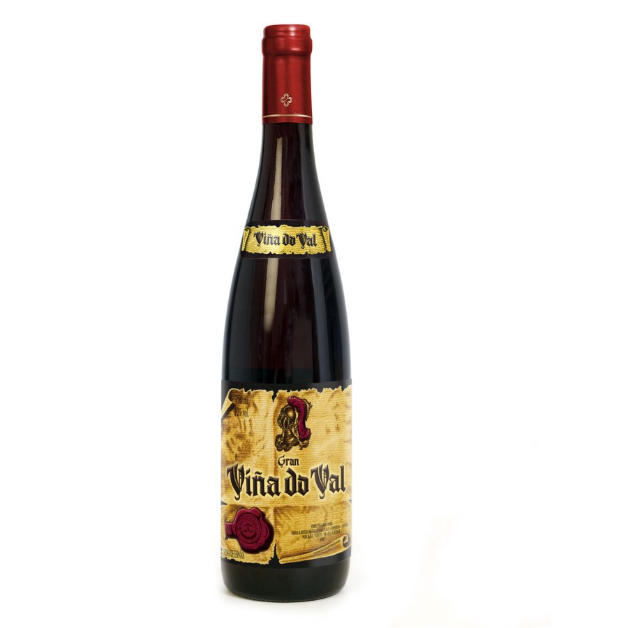 Vino tinto de mesa VIÑA DO VAL botella 75 cl