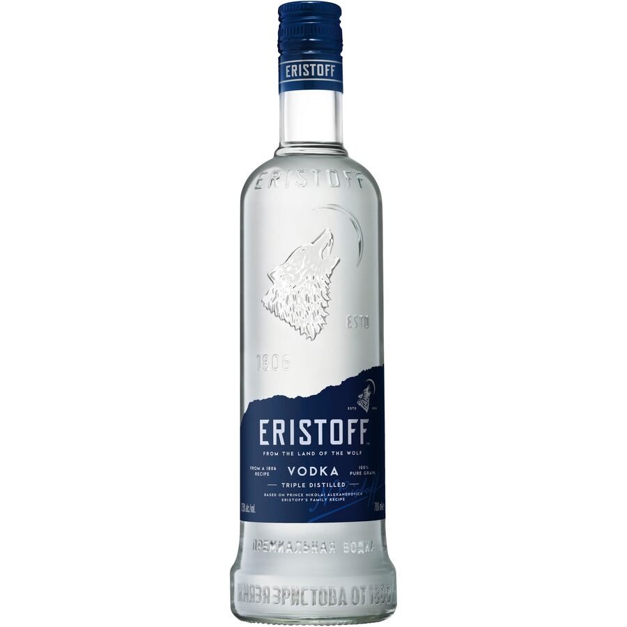 Vodka ERISTOFF botella 70 cl
