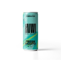 Kombucha MIWI Fresh mojito lata 250 ml