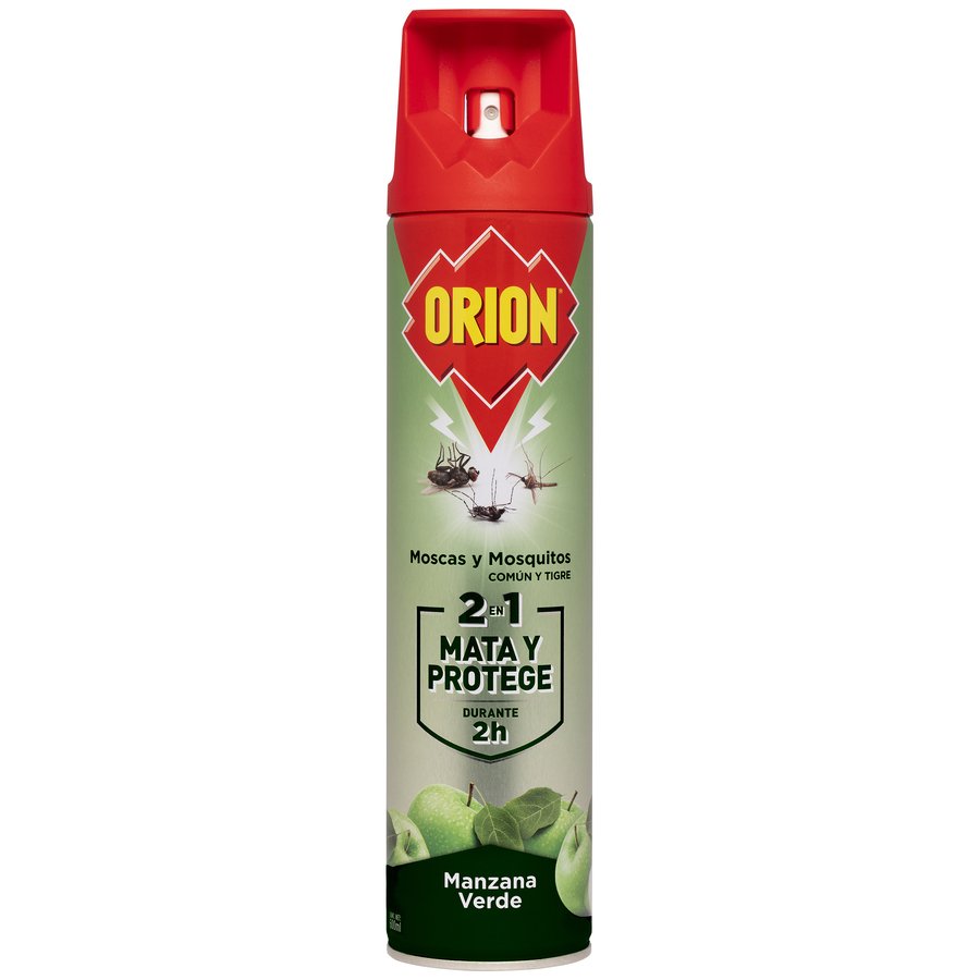 Insecticida ORION 2en1 voladores manzana spray 600 ml