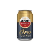 Cerveza AMSTEL Oro lata 33 cl