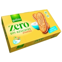 Galletas recheas sabor iogur GULLON Sándwich Zero sen azucre engadido 220 g