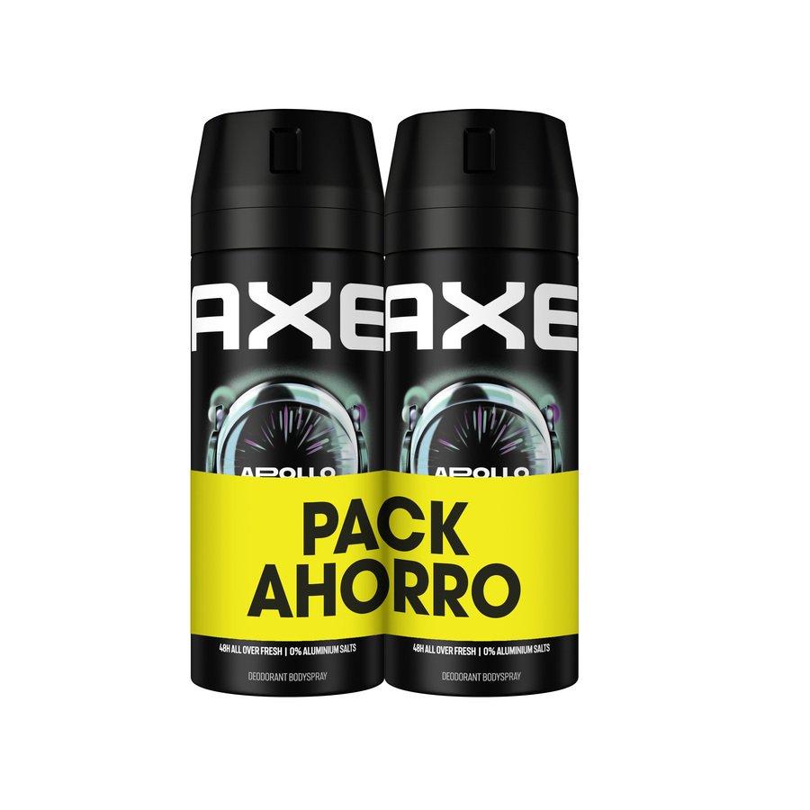 Desodorante AXE Apollo spray 2x150 ml