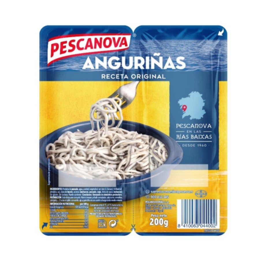 Anguriñas refrigeradas PESCANOVA 2x100 g