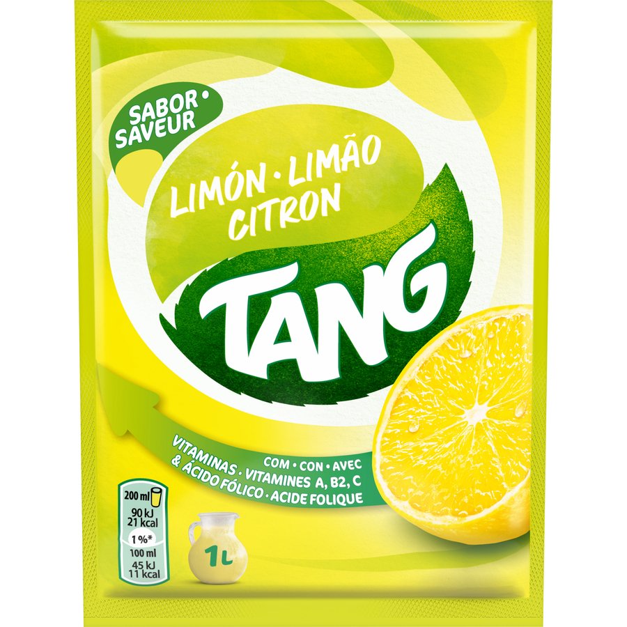 Refresco polvo TANG limón sobre 30 g