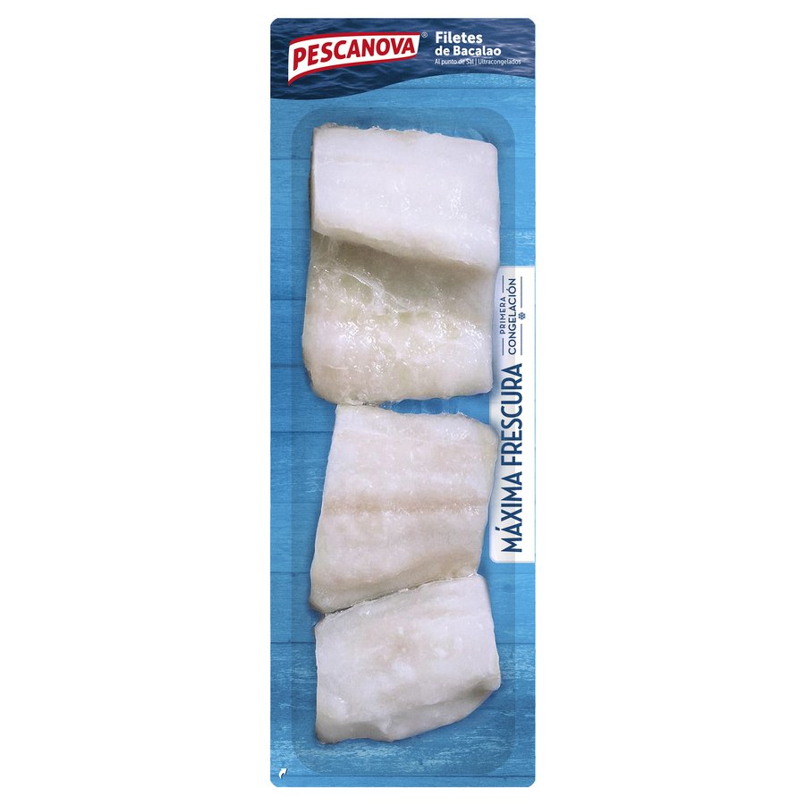 Filetes de bacalao congelados PESCANOVA 400 g