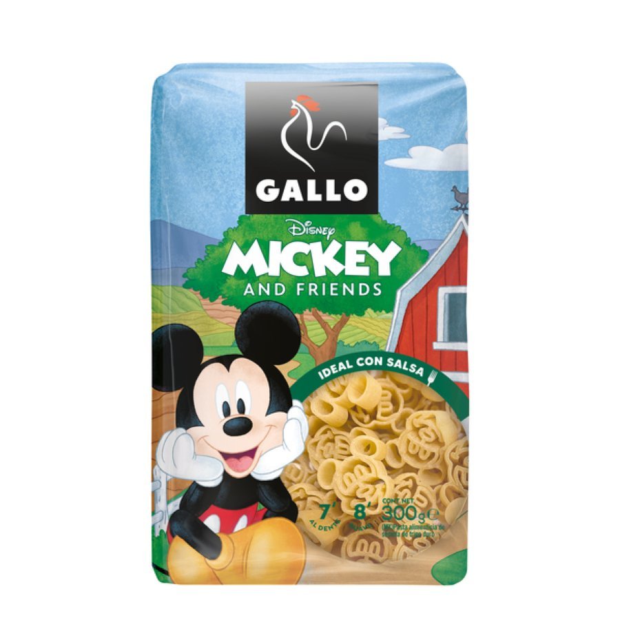 Pasta GALLO Disney Mickey 300g