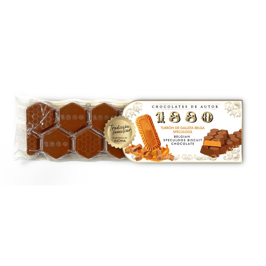 Turrón de galleta belga SPECULOOS 1880 200 G