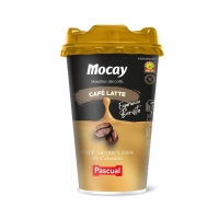 Bebida láctea con café MOCAY PASCUAL latte vaso 200 ml