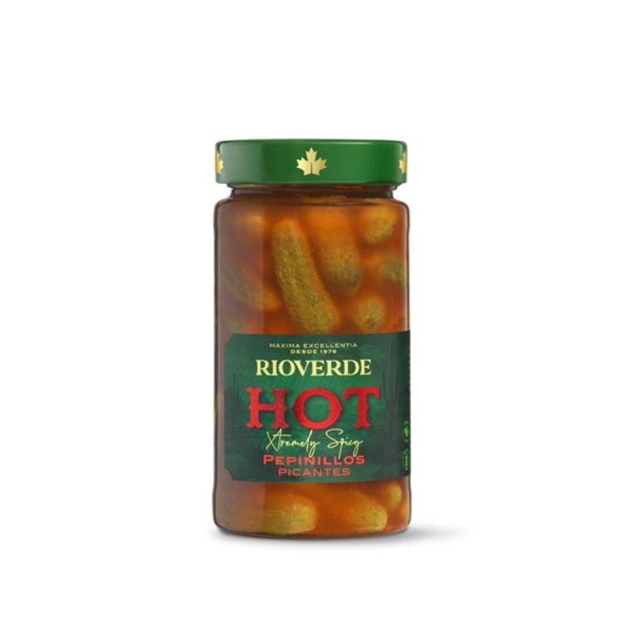 Pepinillos picantes RIOVERDE Hot 180 g pne.