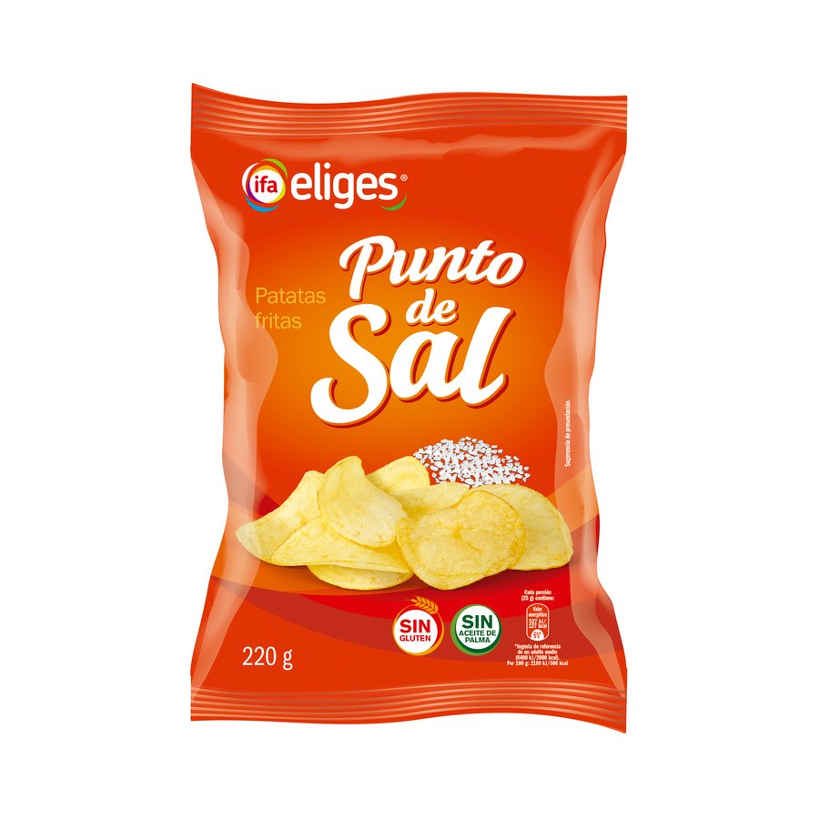 Patatas fritas IFA ELIGES al punto de sal 220 g