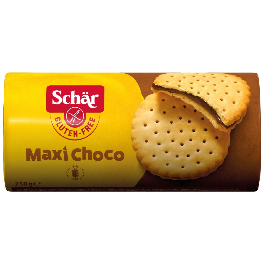 Galletas maxi choco sin gluten SCHAR 250 g