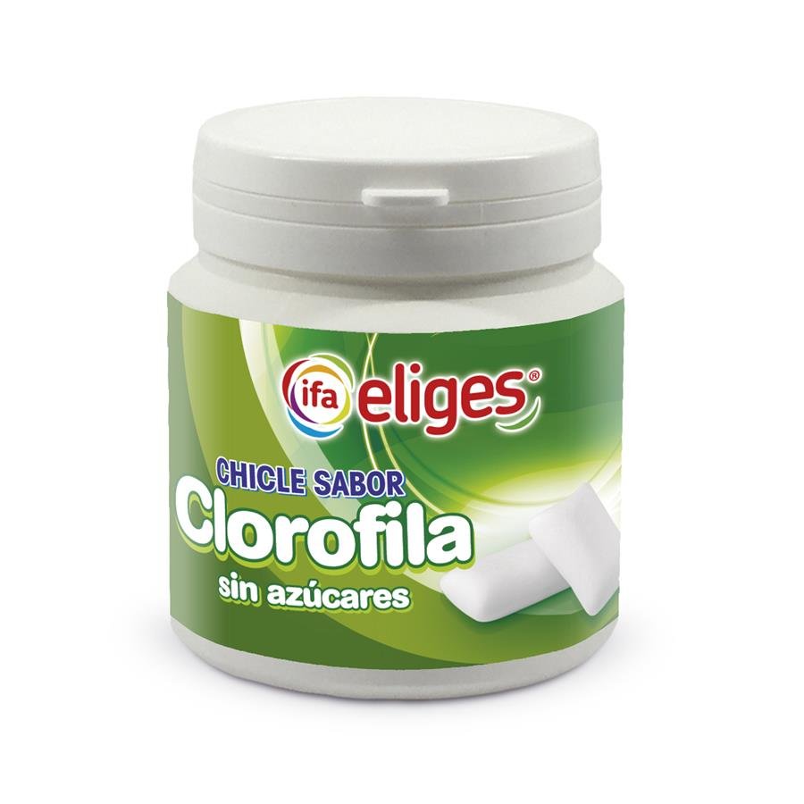 Chicle IFA ELIGES clorofila sin azúcar bote 100 g