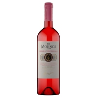 Vino rosado D.O.Valdepeñas LOS MOLINOS botella 75 cl