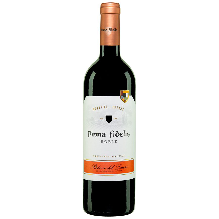 Vino tinto D.O.Ribera del Duero PINNA FIDELIS Roble botella 75 cl