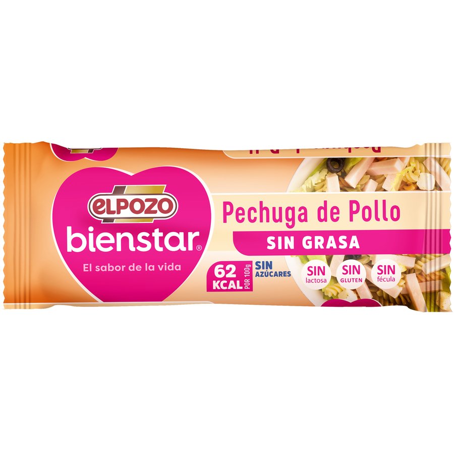 Pechuga pollo ELPOZO Bienstar sin grasa 340 g