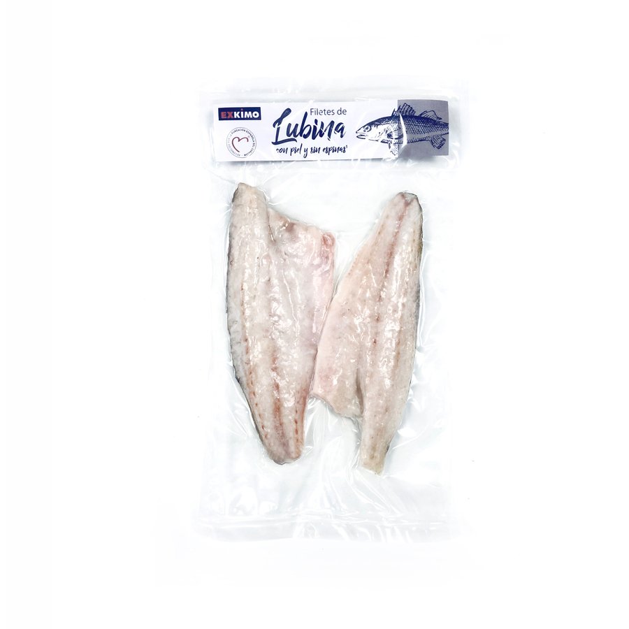 Filetes de lubina congelados EXKIMO 180 g