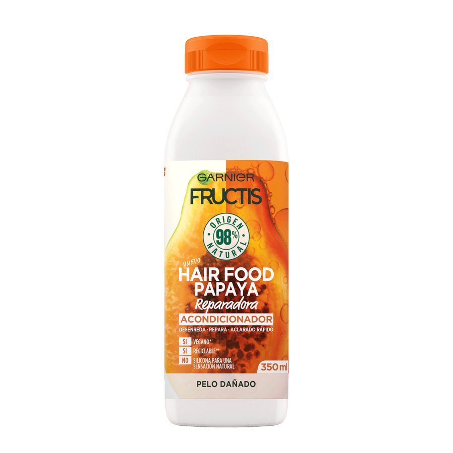 Crema suavizante FRUCTIS Hair Food papaya 350 ml