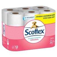 Papel higiénico SCOTTEX 12 rollos