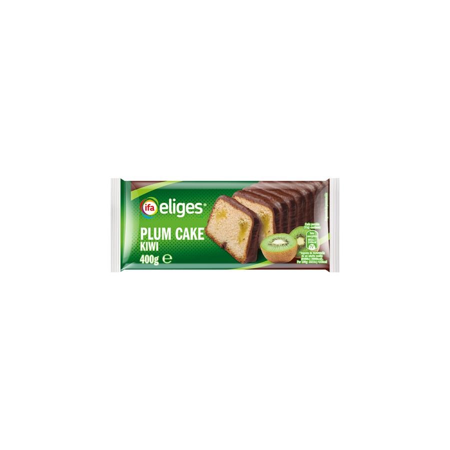 Plum cake kiwi IFA ELIGES paquete 400 g