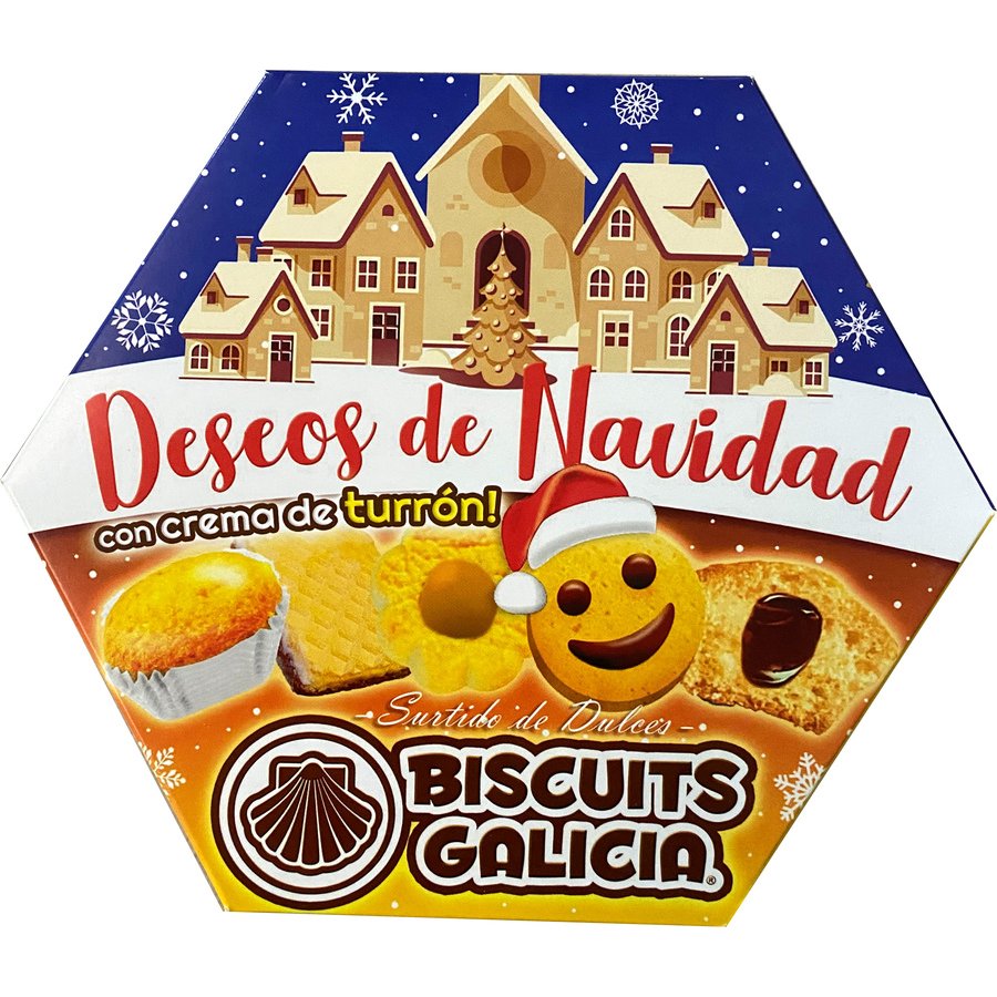Surtido de dulces Deseos de Navidad BISCUITS GALICIA 290 g