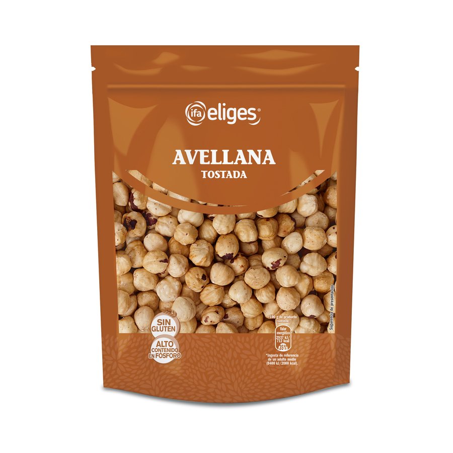 Avellana tostada IFA ELIGES bolsa 200 g