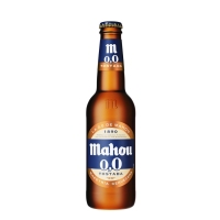 Cerveza MAHOU Tostada 0,0% botella 33 cl