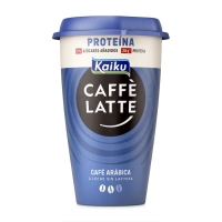 Bebida refrixerada KAIKU caffe latte proteína 370 ml