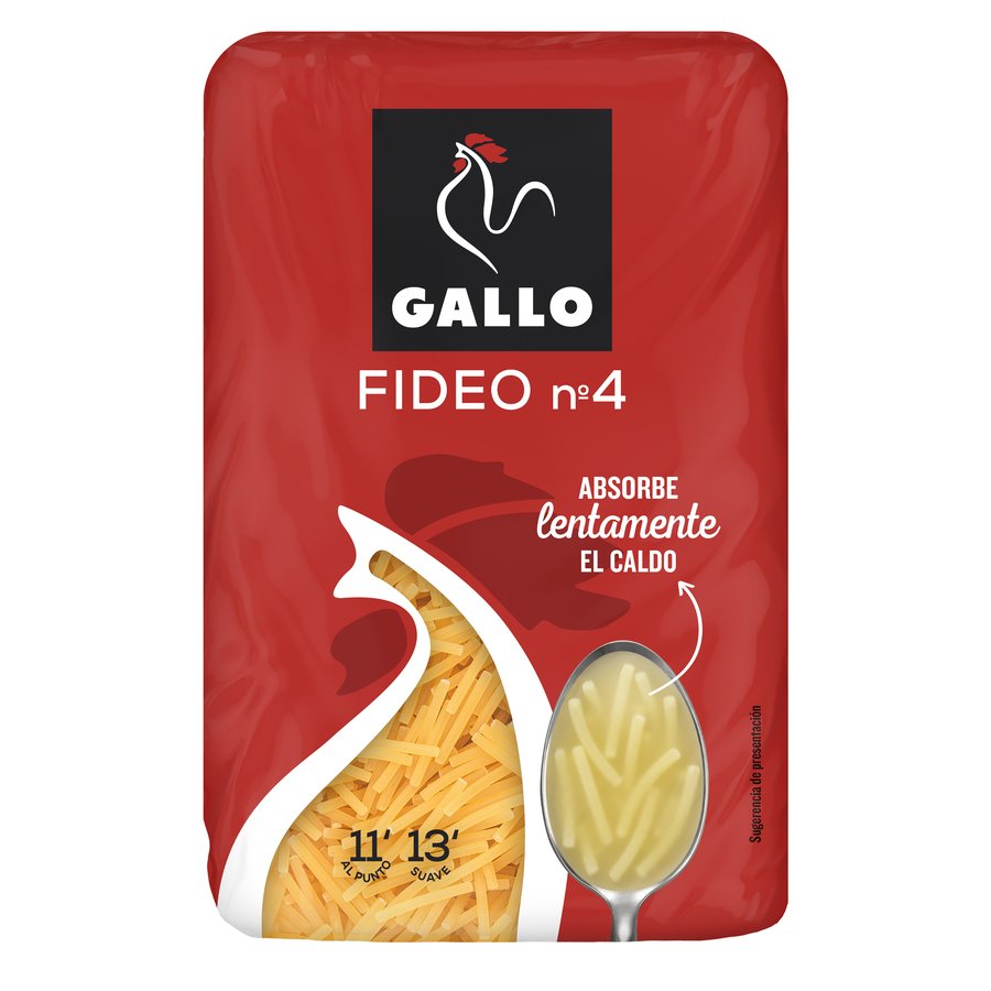 Fideo nº4 GALLO 450 g