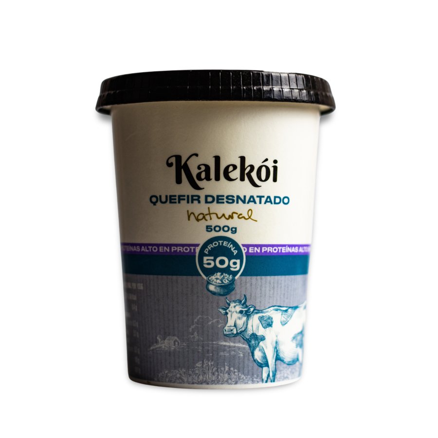 Kéfir KALEKOI natural desnatado proteína 500 g