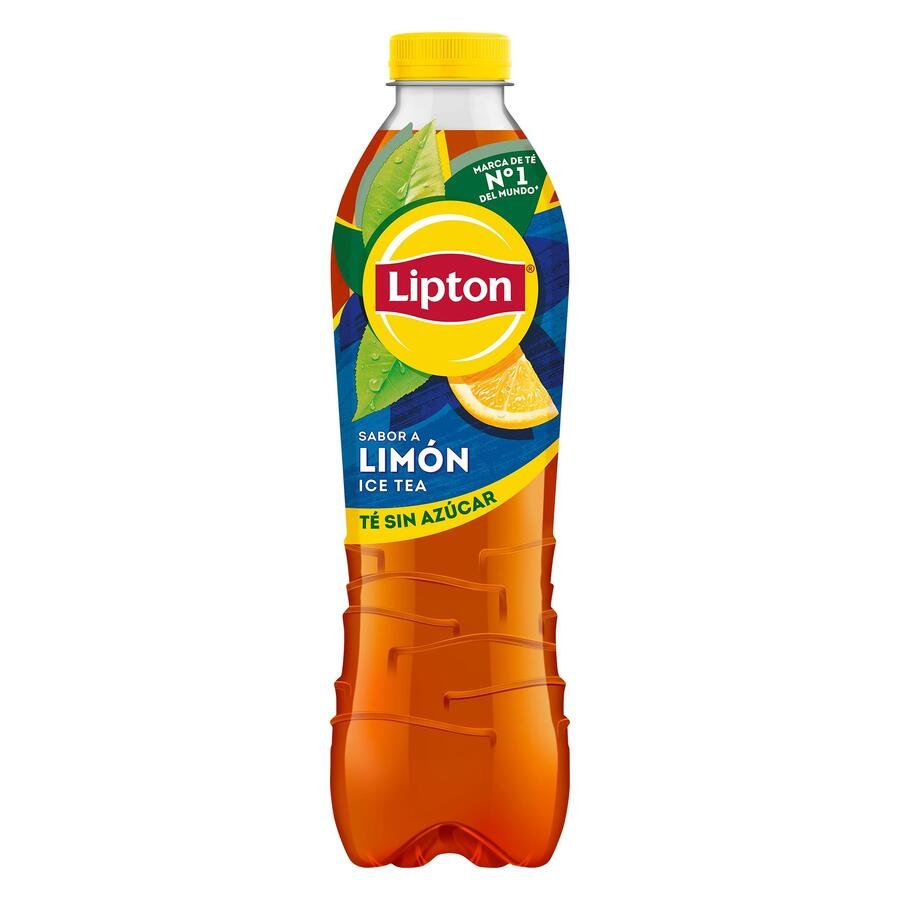 Refresco té LIPTON limón sin azúcar pet 1 l