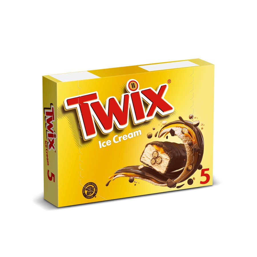 Helado TWIX 5 unidades 171 g