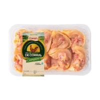 Delicia de pollo corral COREN bandeja kilo