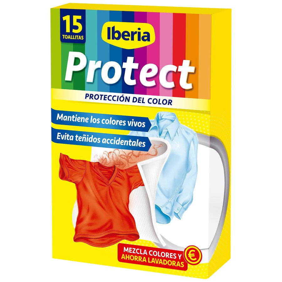 Toallitas IBERIA protect color 15 unidades