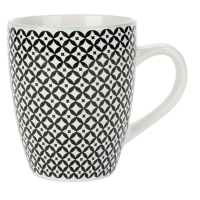 Mug gres 34 cl negro hygge