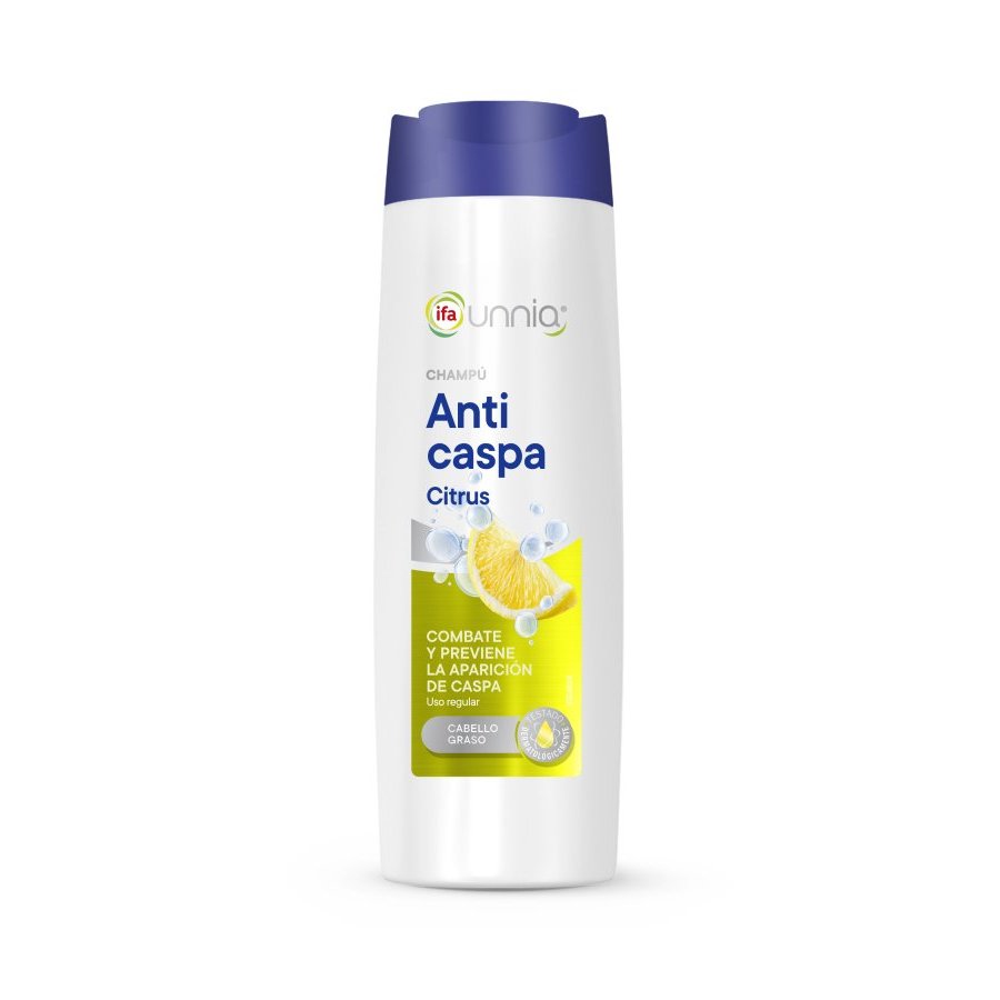 Champú anticaspa citrus IFA UNNIA 400 ml