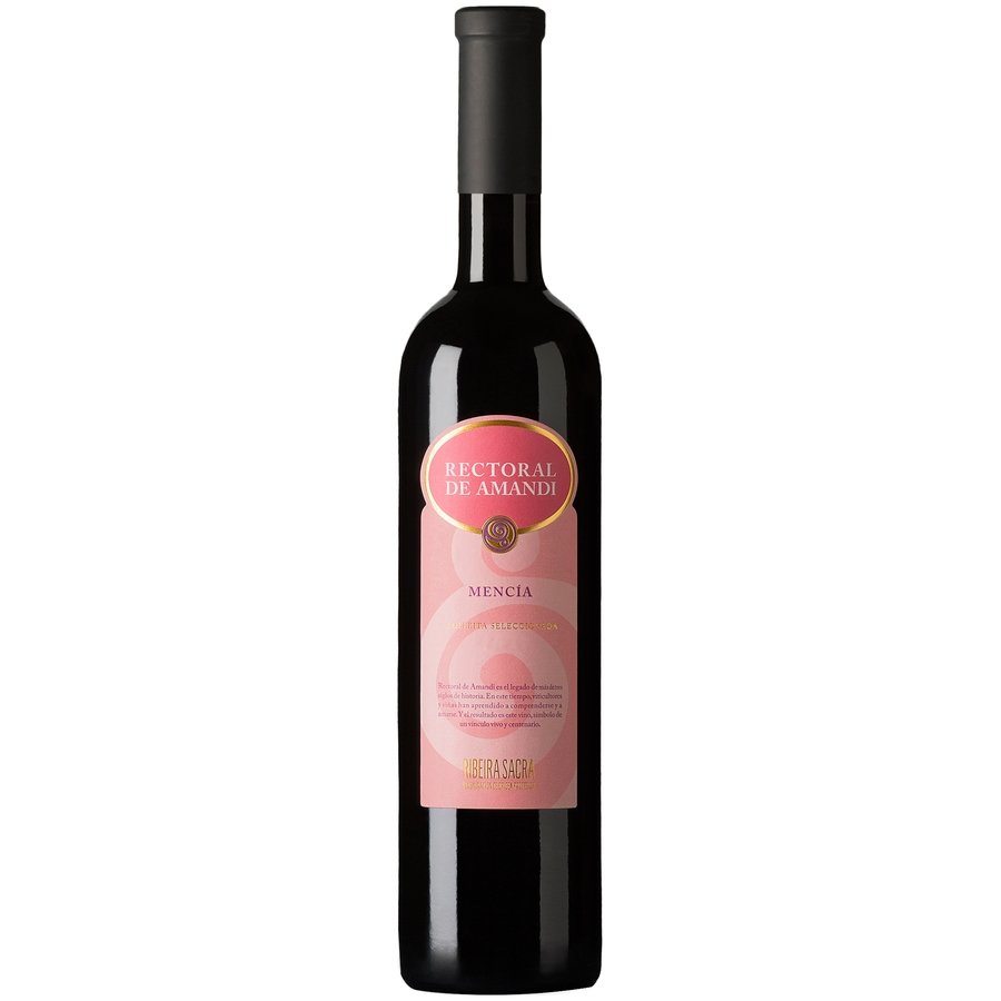 Imagen de Vino tinto D.O.Ribeira Sacra RECTORAL DE AMANDI mencía botella 75 cl