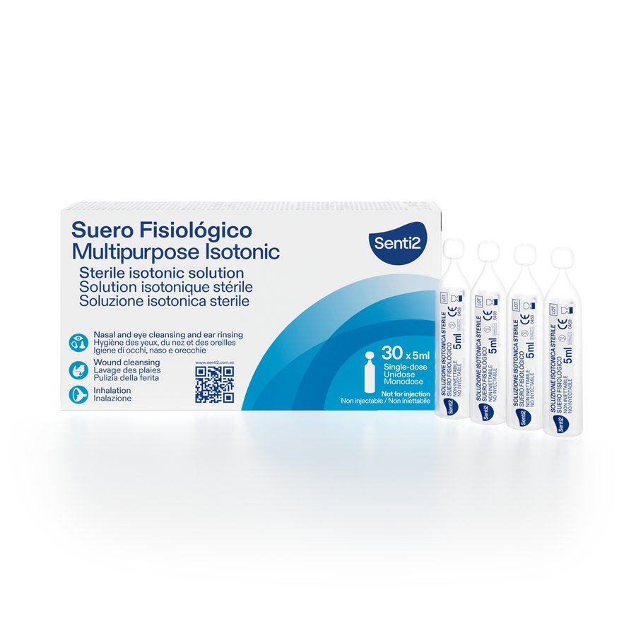 Suero fisiológico SENTI2 30x5 ml
