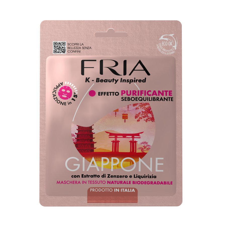 Mascarilla facial purificante FRIA Giappone 26 g