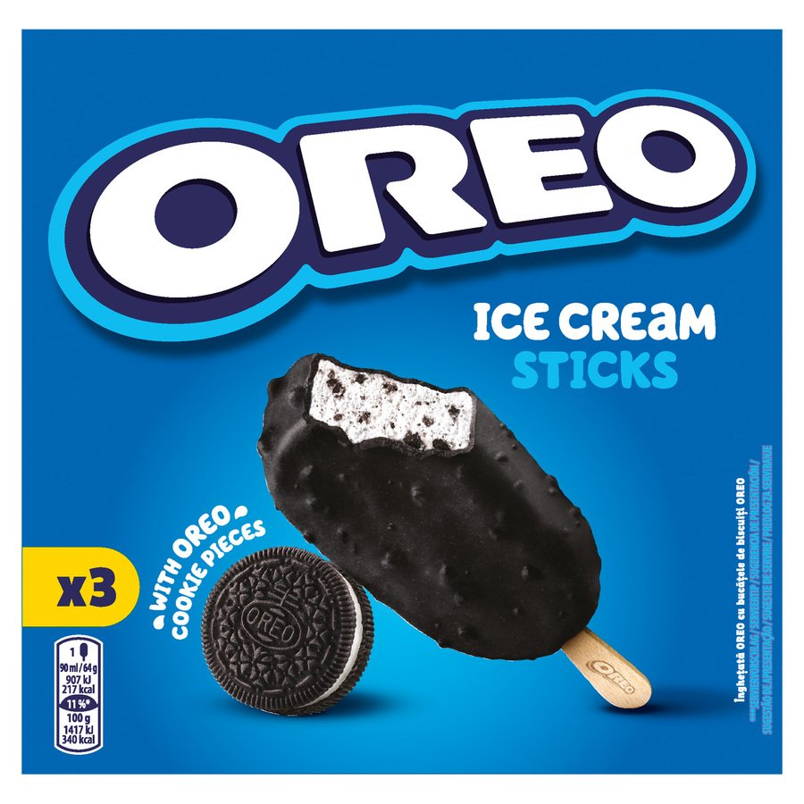 Helado bombón OREO 3 unidades 192 g