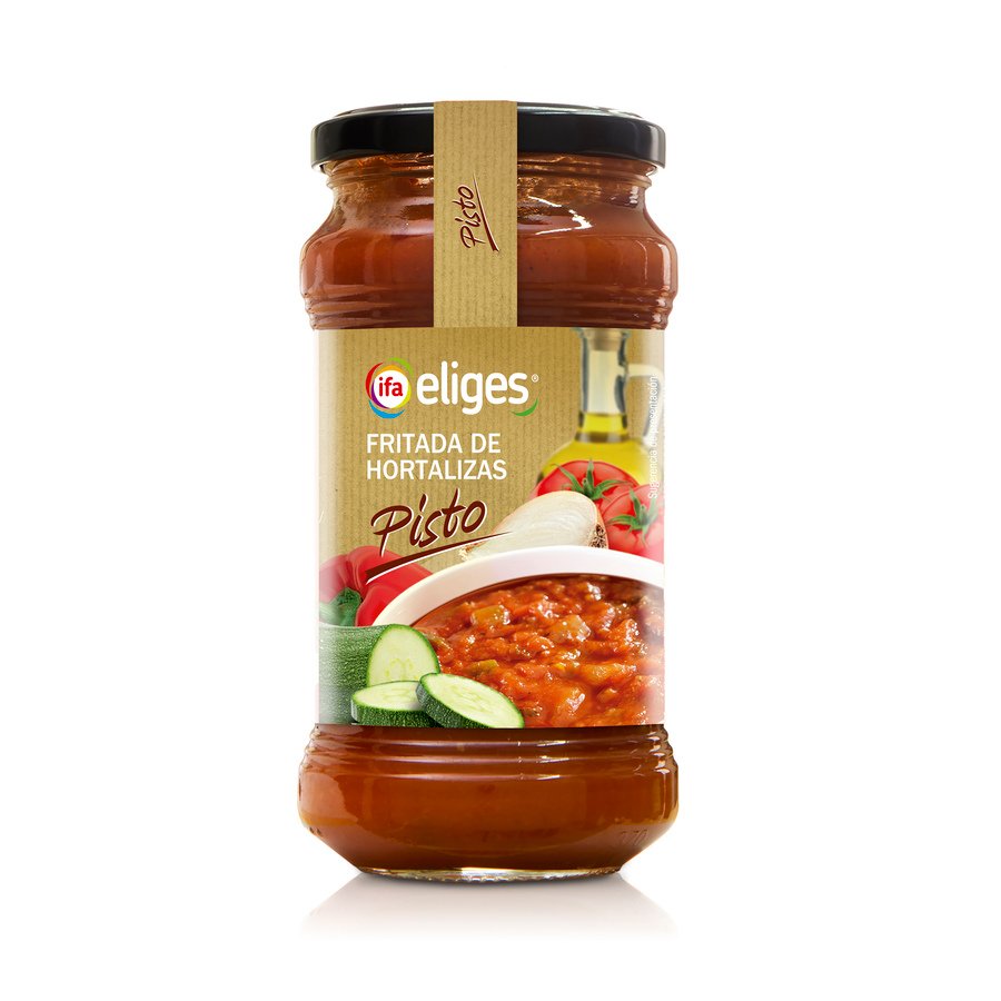 Fritada hortalizas pisto IFA ELIGES frasco 350 g