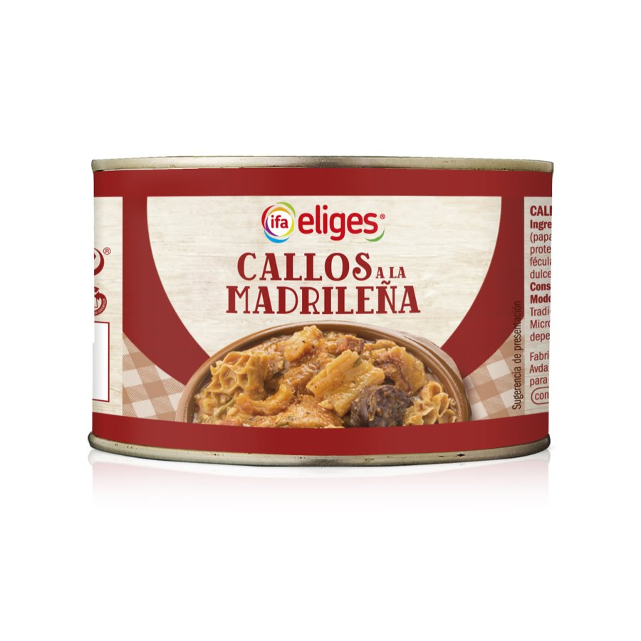 Callos a la madrileña IFA ELIGES lata 380 g pn.