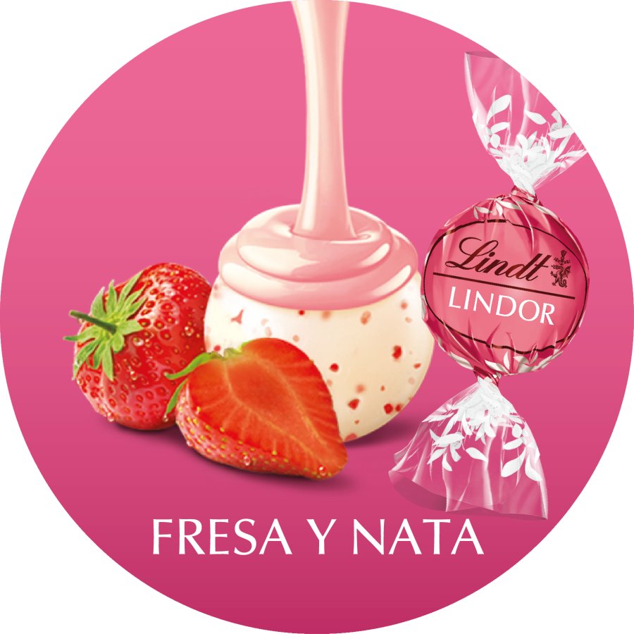 Bombones LINDT Lindor fresa kilo