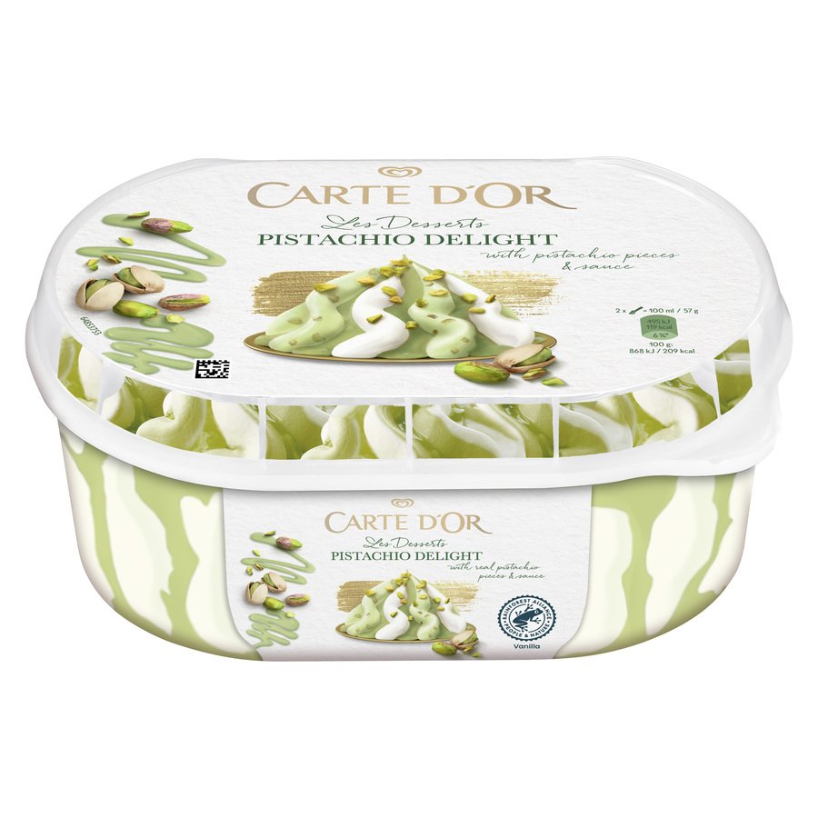 Helado CARTE DOR pistacho 525 g