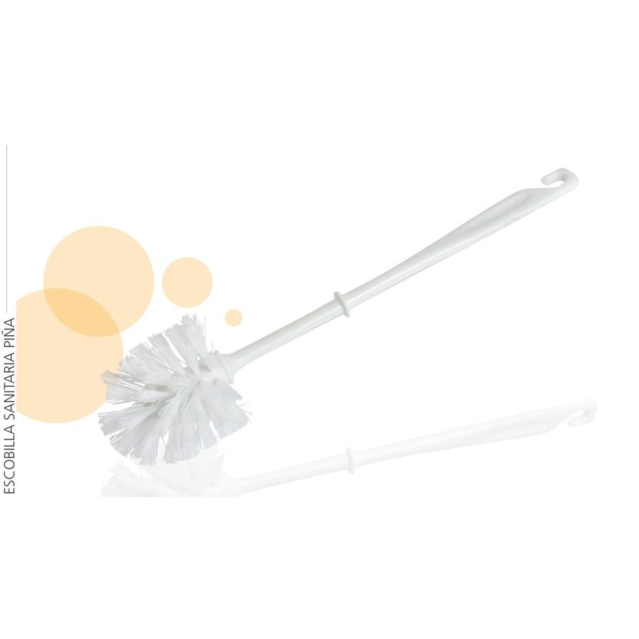 Escobilla sanitaria blanca