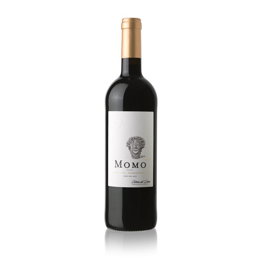 Vino tinto D.O.Ribera del Duero MOMO Crianza Vendimia Seleccionada botella 75 cl
